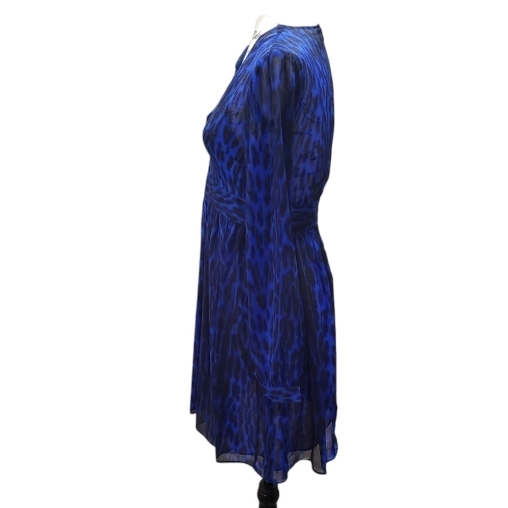 Michael Kors Long Sleeve Animal Print Dress - Picture 4 of 6